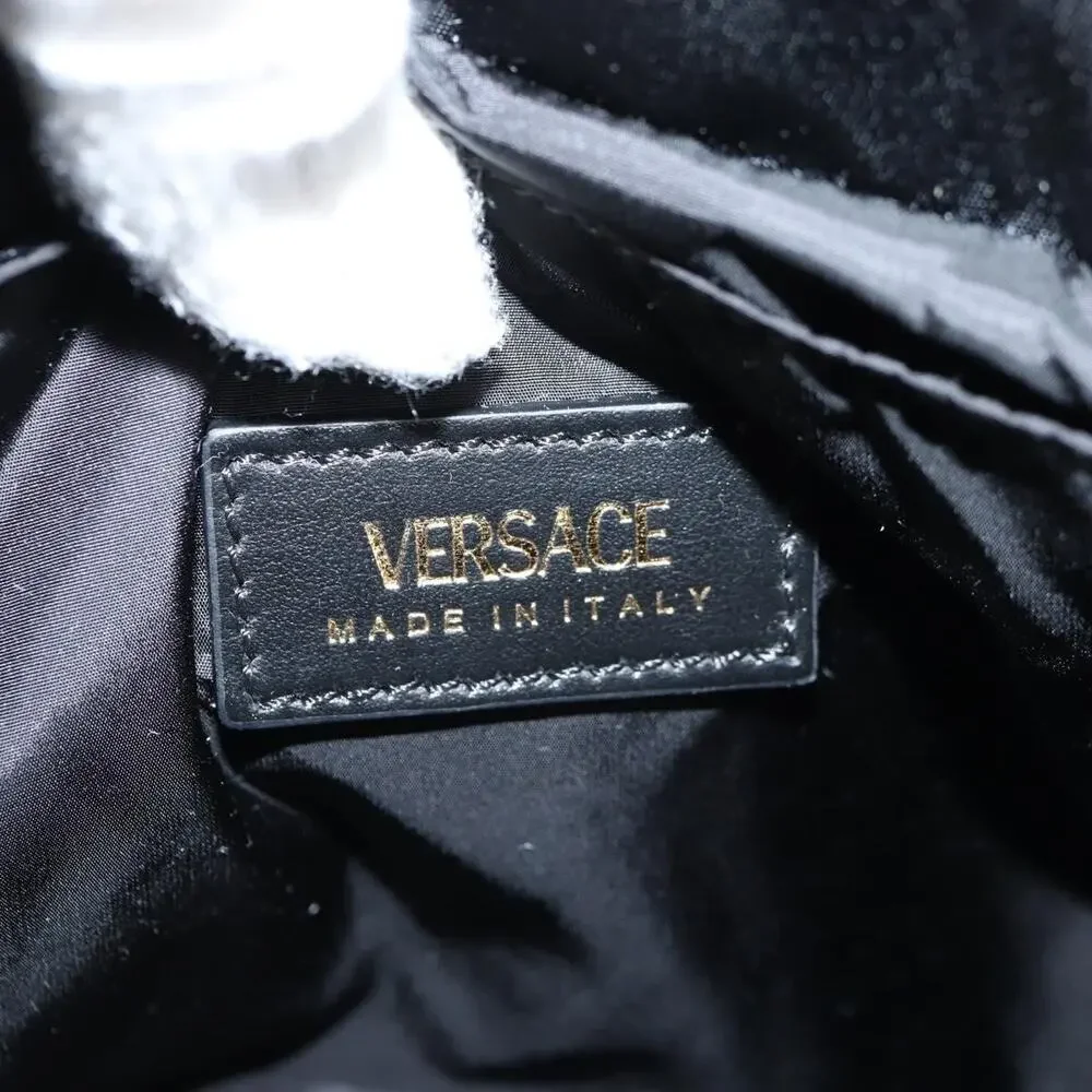 Versace Nylon Backpack Black